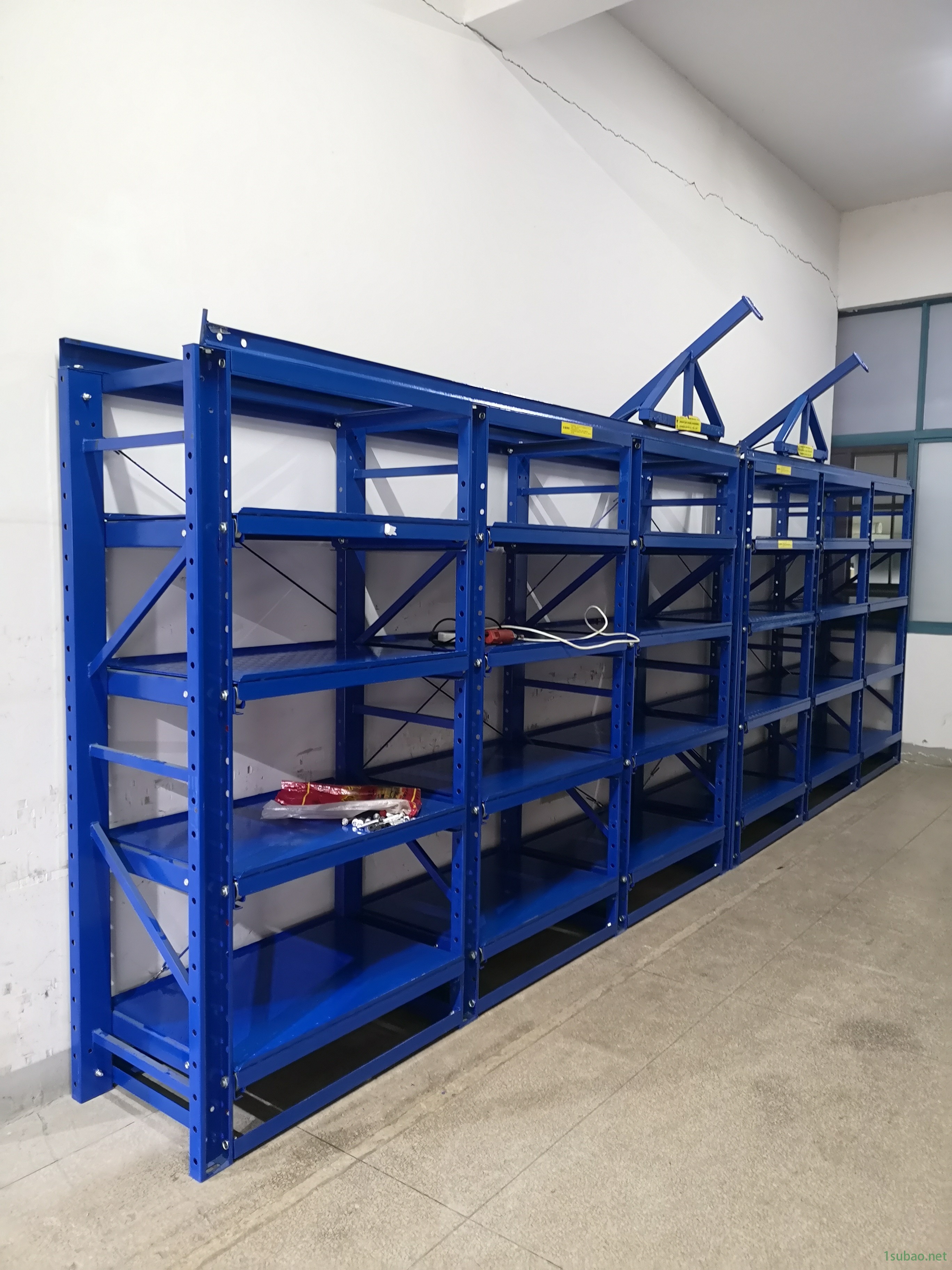 【双久】批发模具货架抽屉式模具重型货架五金注塑模金属模具货架 SJ-MJJ057图2