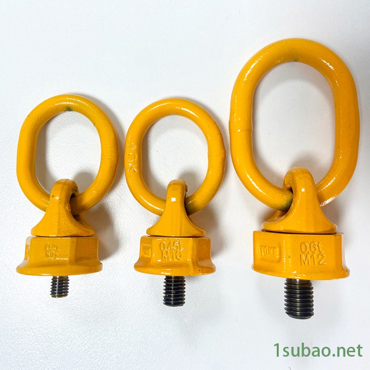 YOKE模具吊环 进口 厂家 8-271-035 M24 4T 现货 万向  模具 定做 加长 非标 红色图2