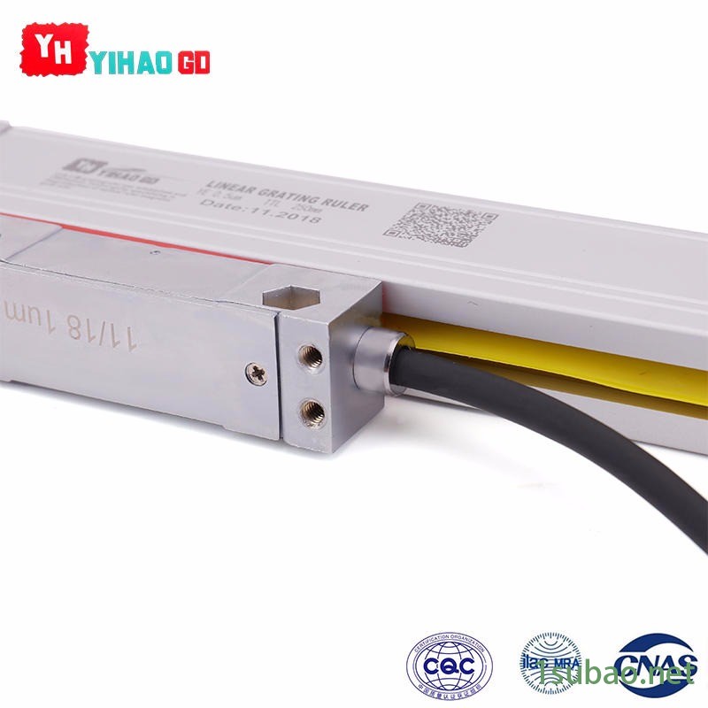 光栅尺显示器铣床磨床车床电子尺数显表5U高精度一米内套装，车床光栅尺，三坐标光栅尺图5