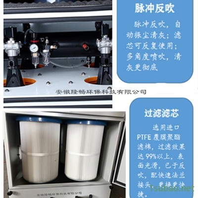 LC-MC7500工业磨床打磨抛光吸尘器 脉冲式工业打磨除尘器 打磨床打磨抛光集尘器