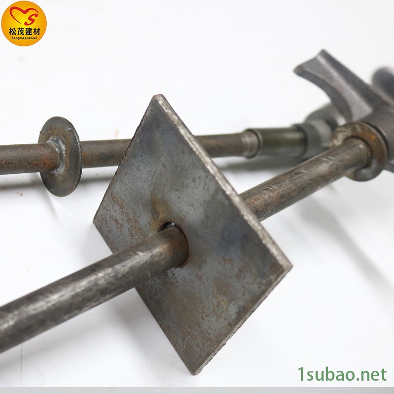 18号铝模螺杆 铝模用止水拉杆双头 松茂建材图2