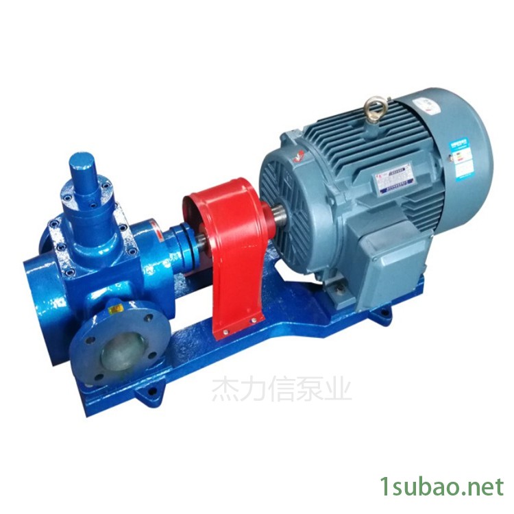 自吸式圆弧齿轮油泵 耐磨圆弧齿轮泵 润滑油增压输送油泵 杰力信齿轮泵种类齐全支持定制图2