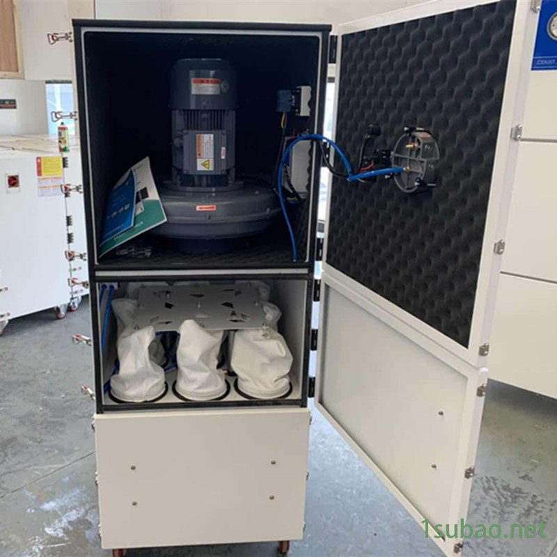 佛山陶瓷打磨磨床吸尘器 研磨机打磨台工业集尘器 防静电防爆工业除尘机 皮革打磨粉末集尘机图2