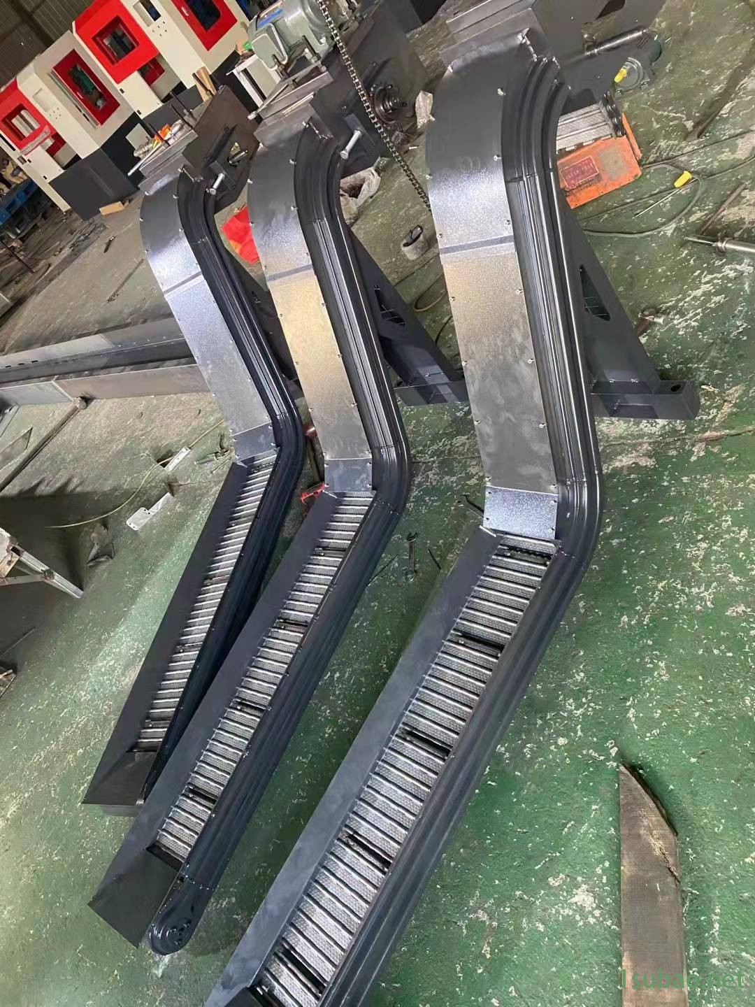 铣床废料提升输送机 排屑器无轴螺旋排屑机   机床排屑机 螺旋排屑机 链板式排屑机图2