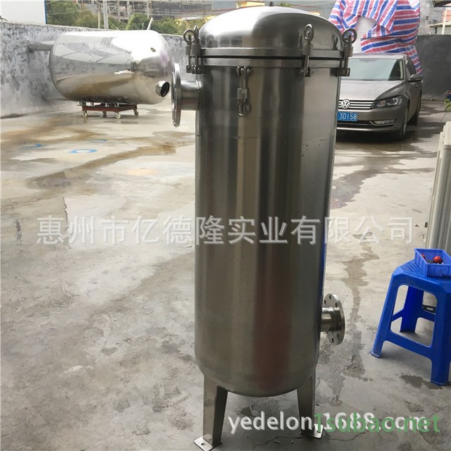 大流量三袋304不锈钢袋式过滤器 油漆 化学品 润滑油 药液过滤图5