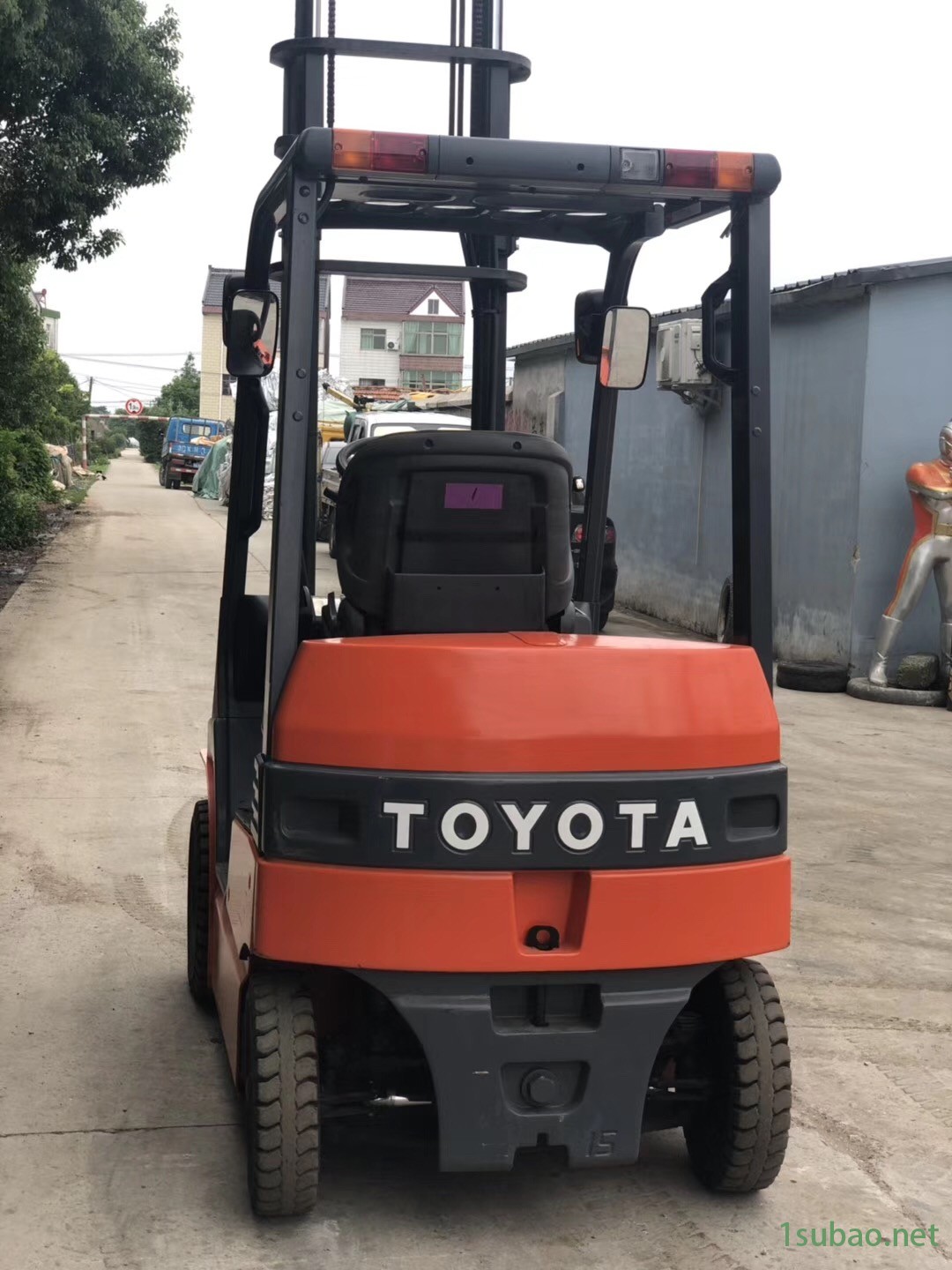 丰田前移式叉车  二手叉车转让  杭州铣床制造有限公司手动叉车图2