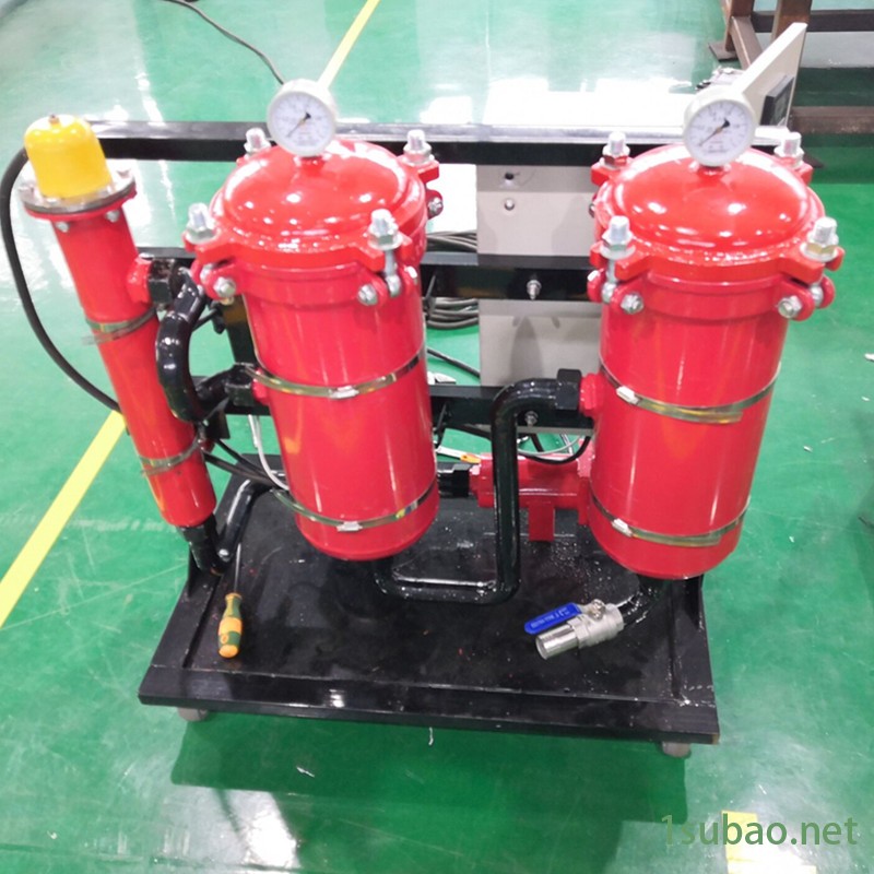 国海滤器LYC-100Ax30 润滑油滤油机 移动式滤油机生产厂家图2