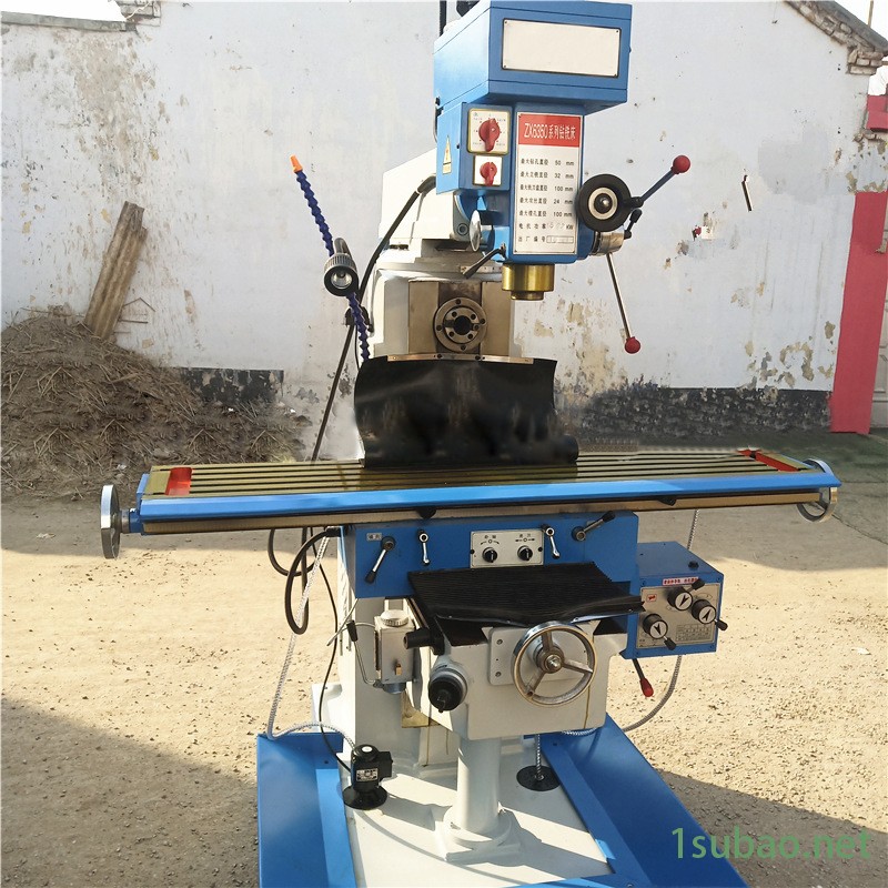 ZX6350型  钻铣床 多功能钻铣床 立卧两用铣床厂家图2