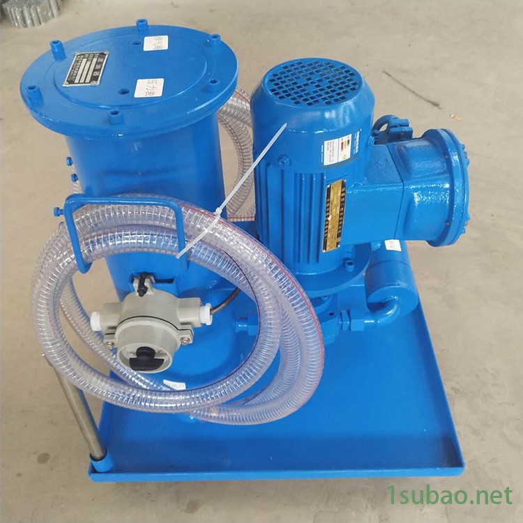 滤油机移动式滤油小车工业液压油润滑油过滤器抽油泵车加油机精密图2
