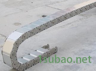 桥式钢铝拖链专机拖链机床附件封闭式铁拖链线缆保护拖链金属拖链厂家铣床车床镗床拖链图6