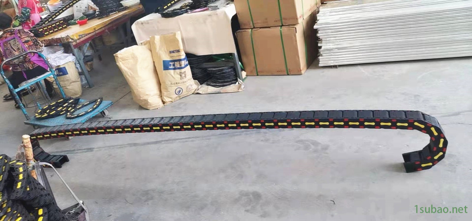 拖链 25x50塑料拖链鑫姆迪克生产铣床线槽拖链现货直销图2