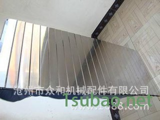 铣床铝型帘机床防护罩机床防尘罩铝帘子挡屑板厂家图3