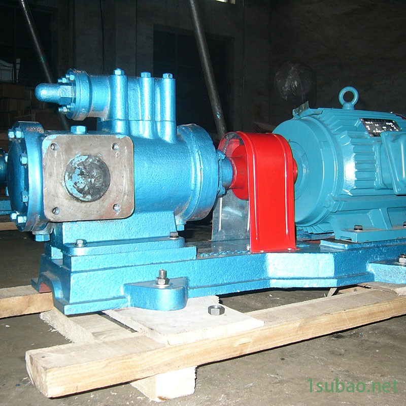 电动卧式润滑油输送三螺杆泵  3GR36X4W2  噪音低 燃油三螺泵图2