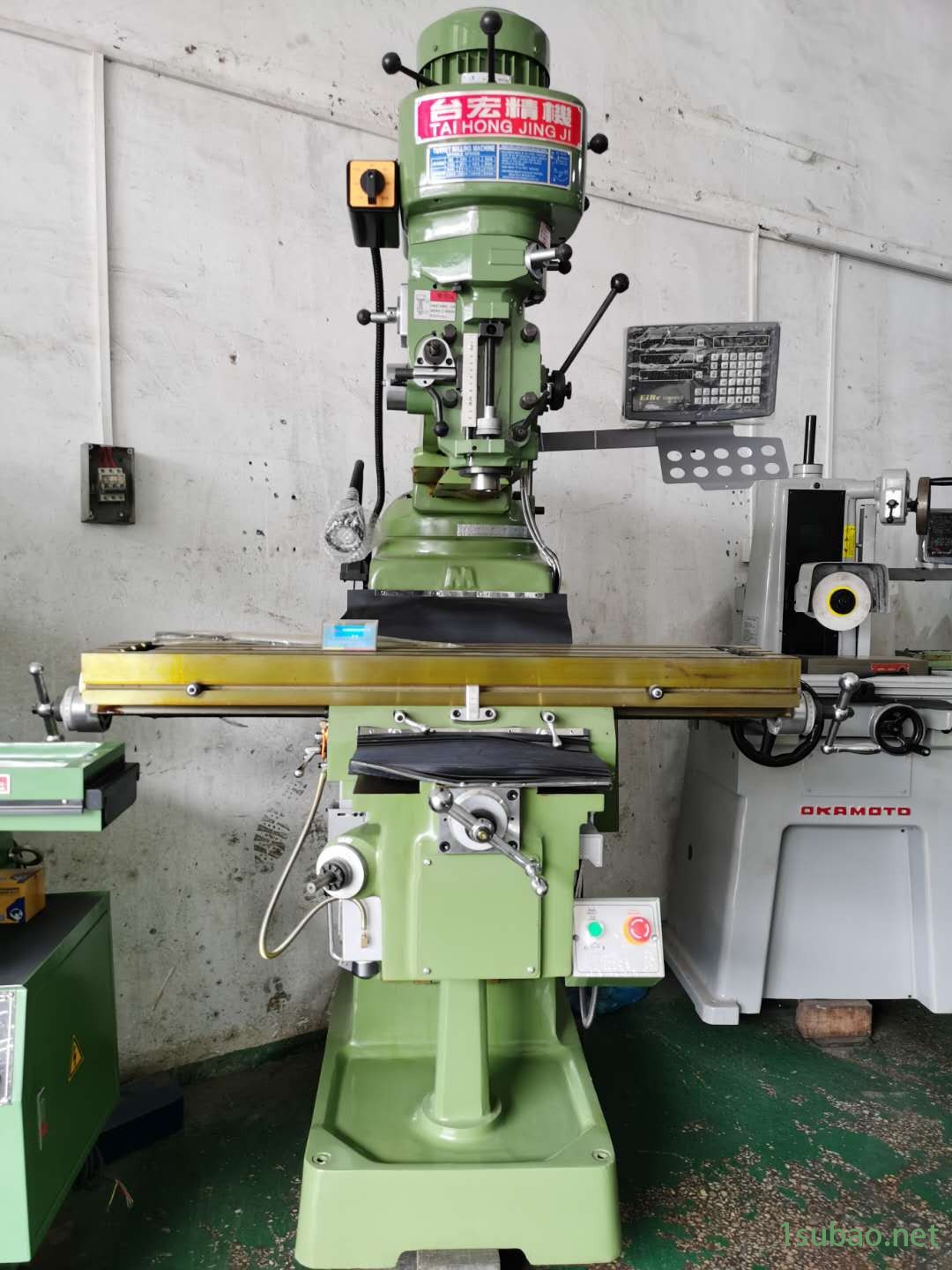 摇臂铣床、升降精密铣床4#850*400mm、立式铣床、半自动铣床图2