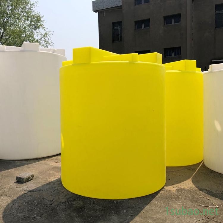 辰煜塑料容器出售8吨润滑油塑料搅拌罐 尿素搅拌桶 8立方抑制剂塑料搅拌罐图2