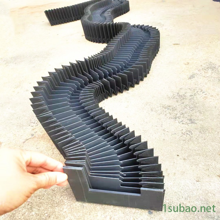 机床风琴罩 鑫姆迪克供应雕刻机导轨风琴防护罩 铣床伸缩防尘罩图2