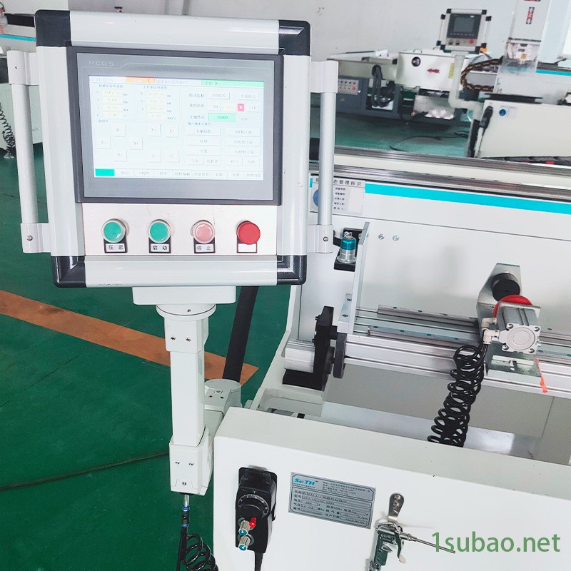 厂家直销幕墙阳光加工设备 数控加工转铣床 断桥铝门窗加工设备 切铝机 铣床图2