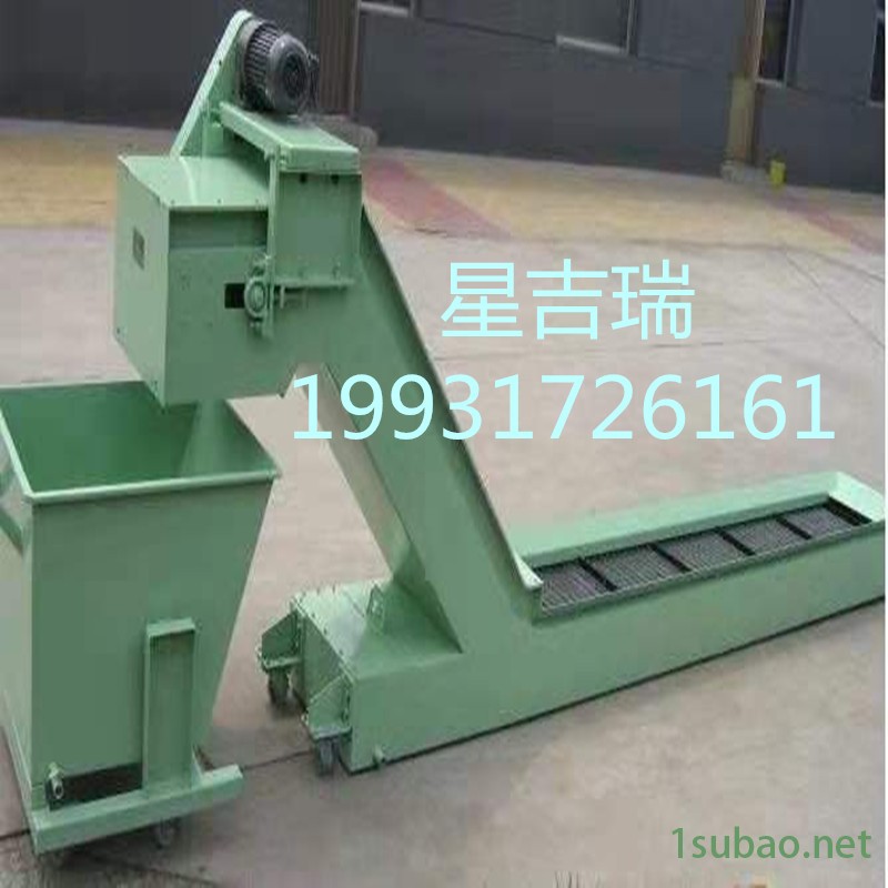 星吉瑞直销可按客户要求定做数控机床排屑机 铣床废料输送机  刮板式磁性排屑器图2
