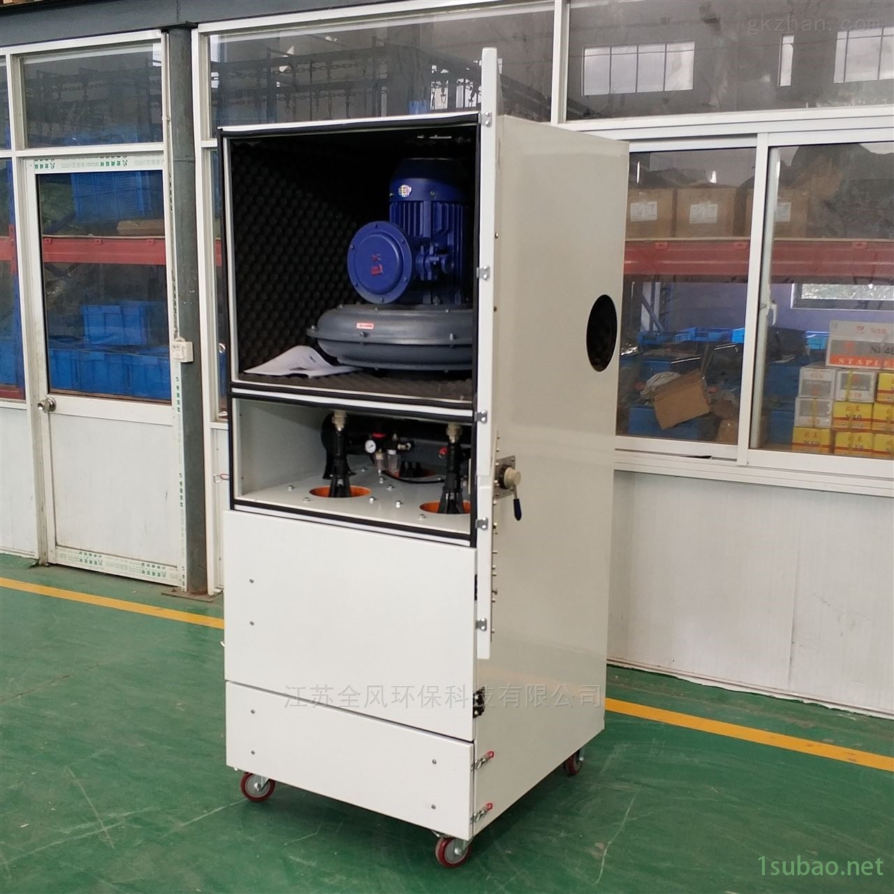 PCB分板机柜式吸尘器 1500W边角料粉尘布袋集尘器 铣床吸尘除尘器图2