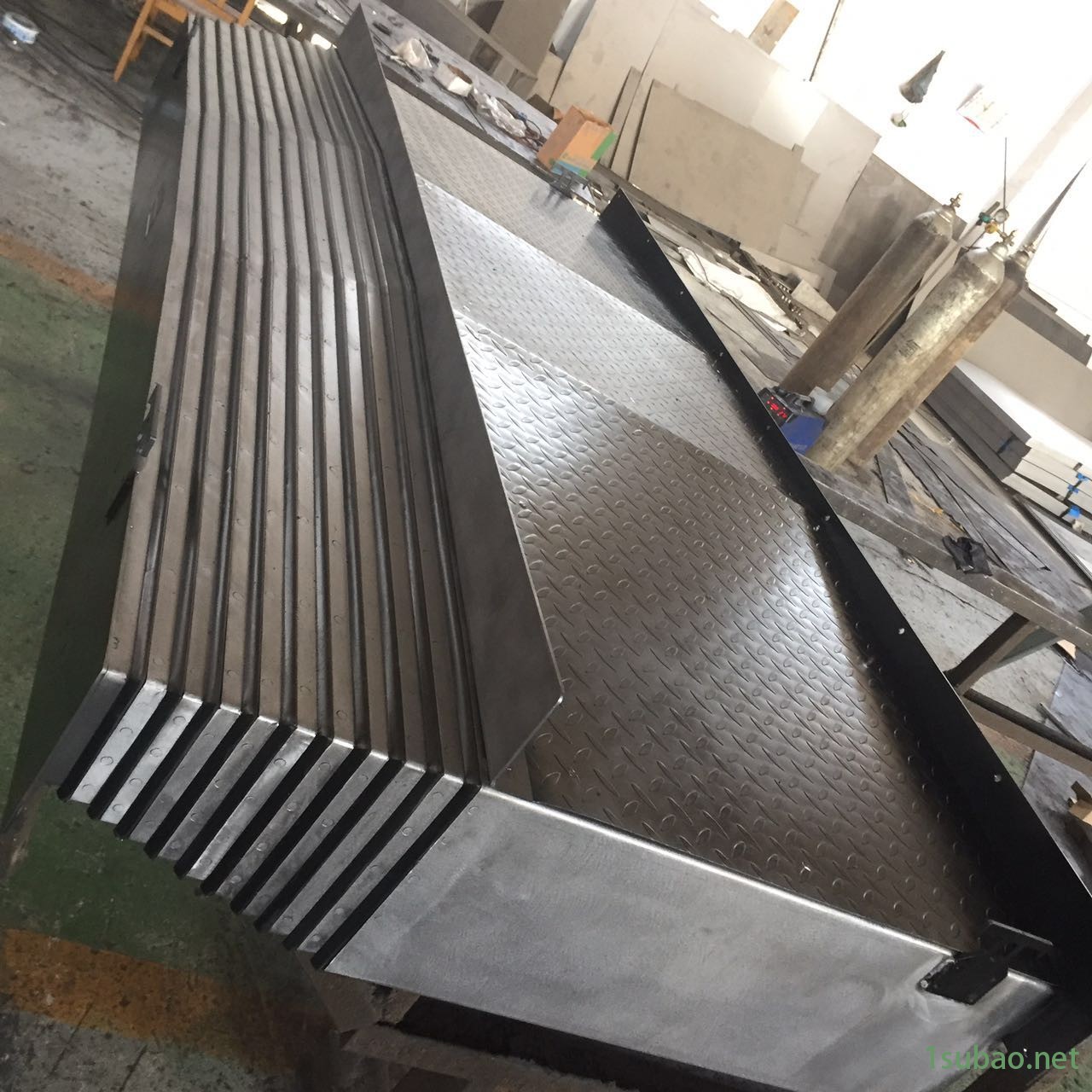 重型龙门镗 铣床钢板伸缩防护罩 卧式镗床导轨伸缩防护板图2