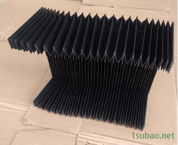 沧一生产铣床横梁防尘罩升降机方形防护罩导轨风琴防护罩图2