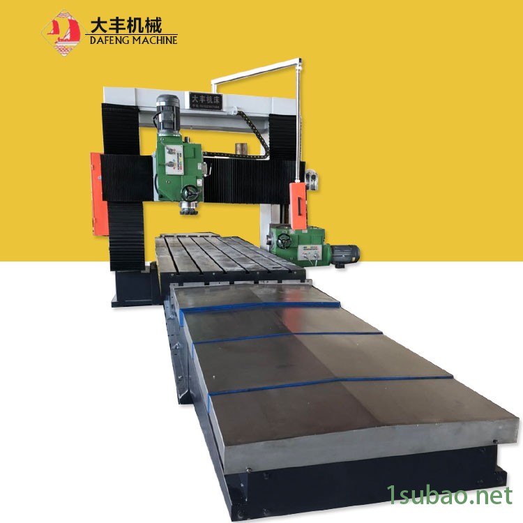 DFX4016高精大型龙门铣床，大丰重工精密龙门铣，铣床4米大型龙门铣床，重型非标数显高精龙门铣镗床，DFX4016高精图2