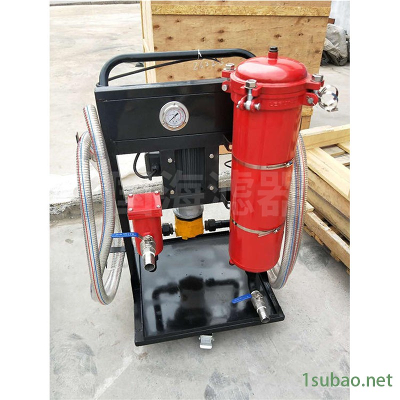 国海滤器 LYC-50A液压油滤油机 精密滤油机 润滑油滤油车 生产厂家图2