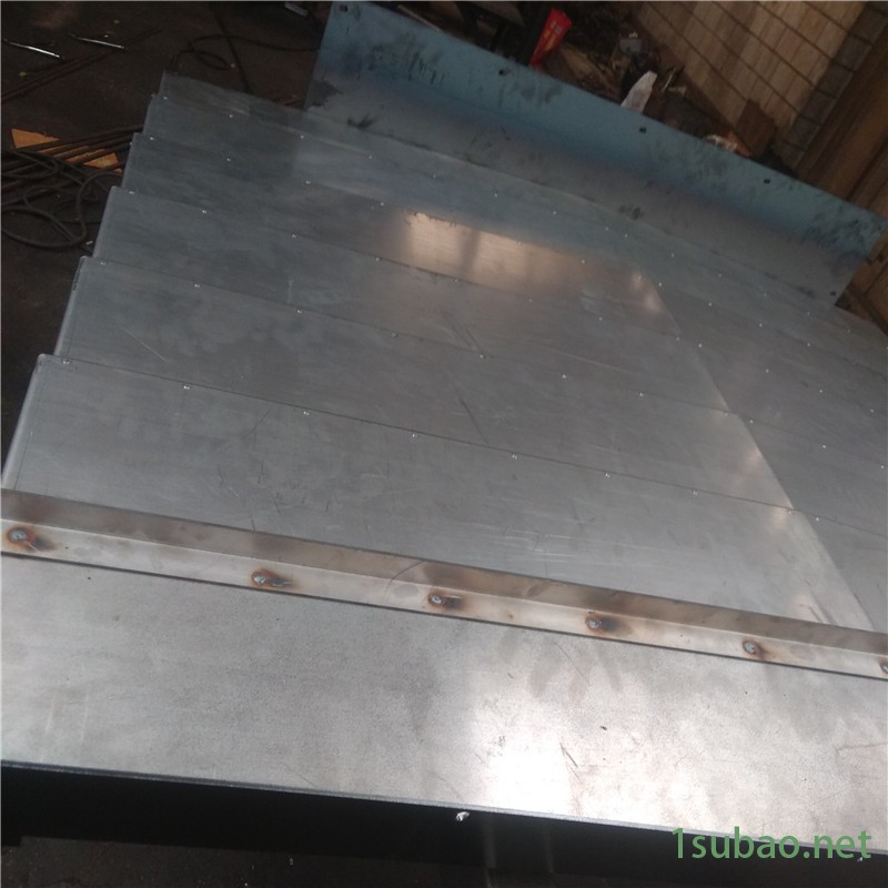 锐通 铣床钢板防护罩 钢板防护罩 定做数控机床导轨护板图2