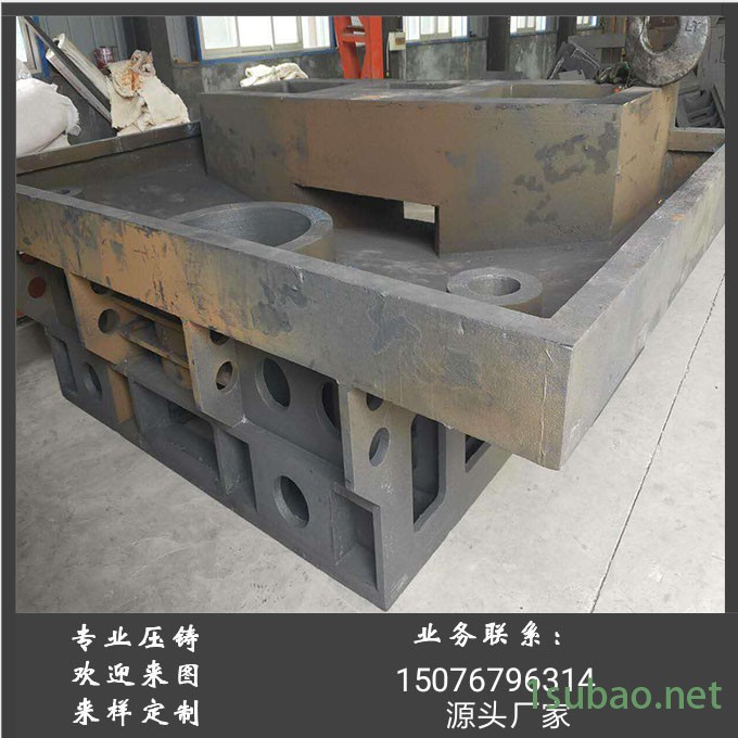 机床铸造 减速机铸件 翻砂真空铸造床身 灰铁机床铸件 铣床床身 工作台 球墨铸造床身 树脂砂机床铸件 大型异形铸件加工图2