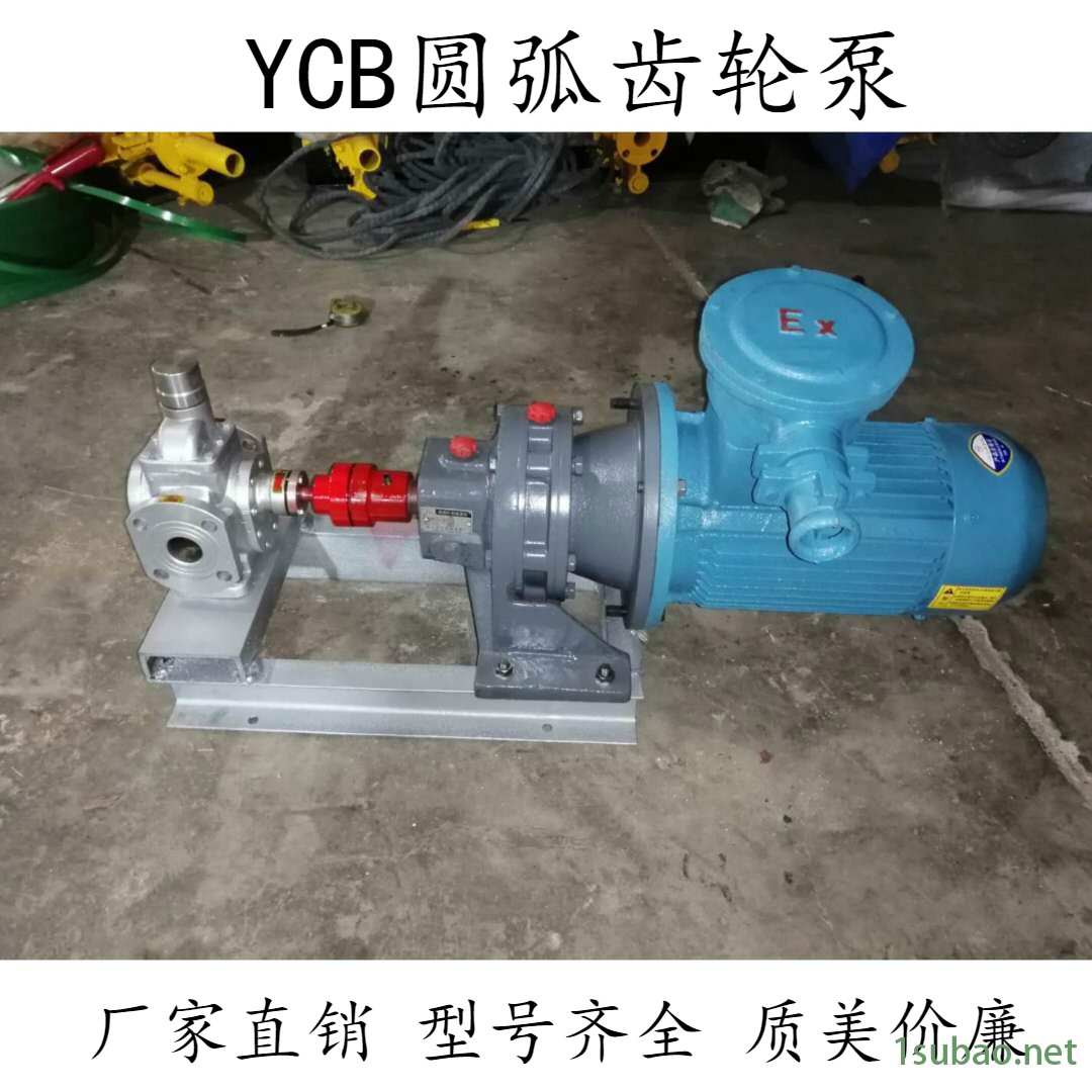增压泵   润滑油输送泵   YCB圆弧齿轮泵图2