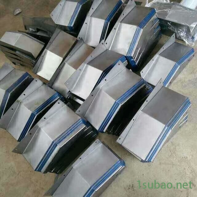 常州电脑锣铣床车床伸缩式导轨防护罩台湾MVC伸缩式机床护板图6