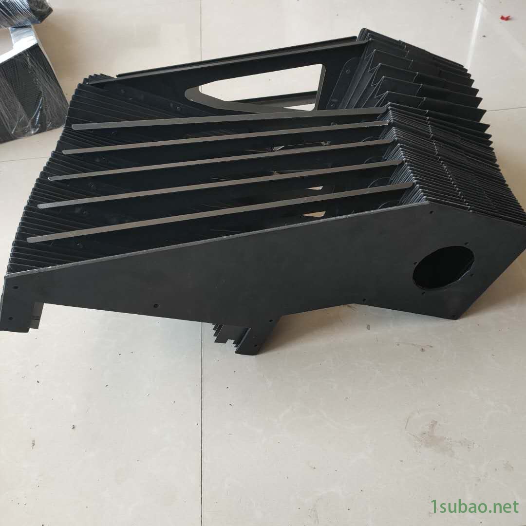 星吉瑞一字型新款铣床机床附件防尘卷帘伸缩柔性导轨风琴防护罩皮老虎图2