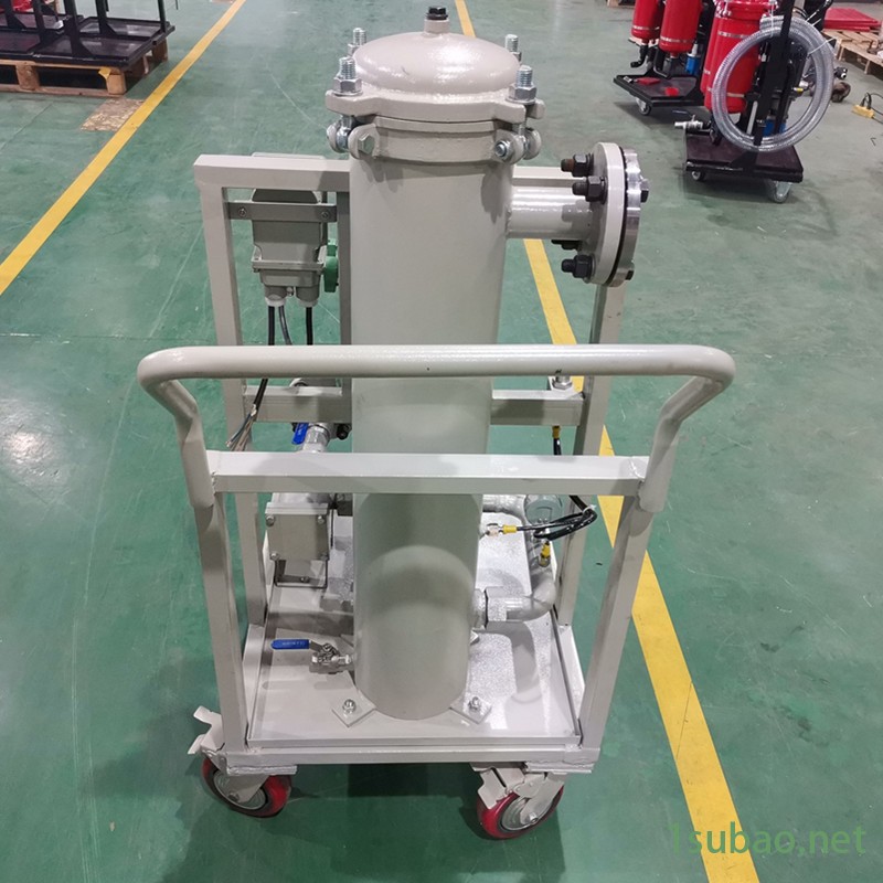国海滤器LYC-100Ax5 润滑油滤油机 移动式滤油机生产厂家图2