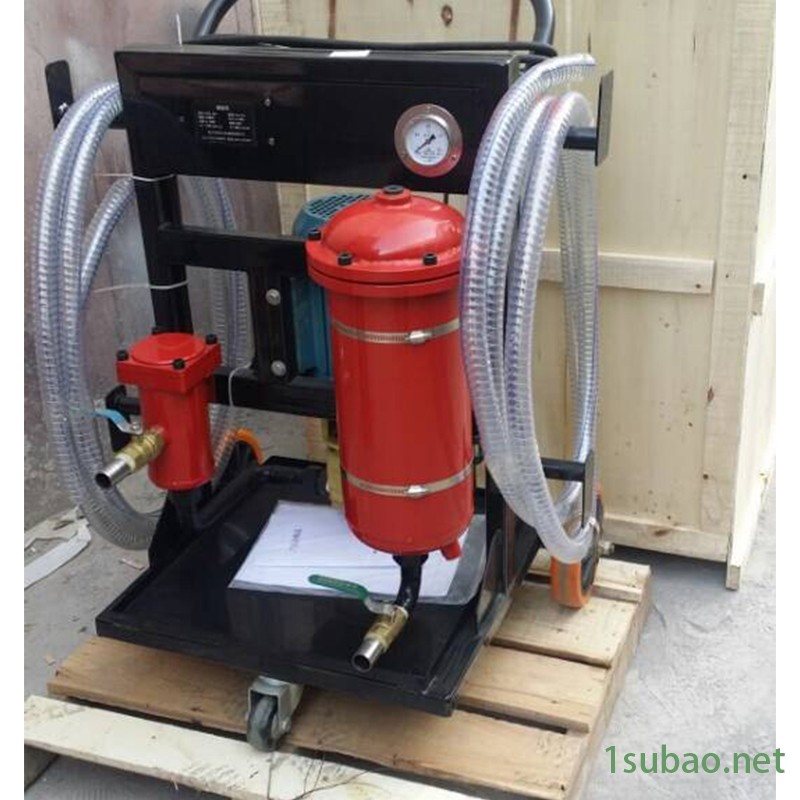 利菲尔特润滑油滤油车厂家直销  防爆加油小车 LYC-40A滤油机图2