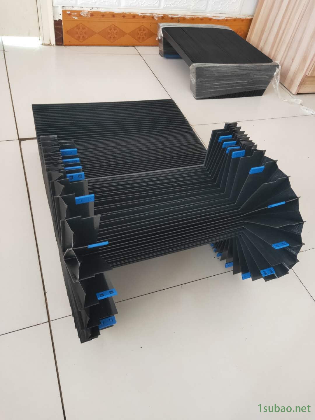 沧一铣床横梁风琴防尘罩伸缩自如导轨防护罩配套厂家图2