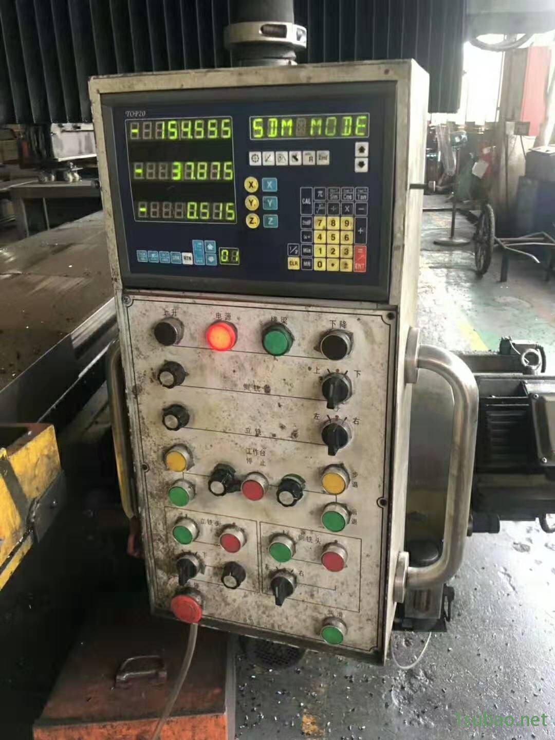 厂家处理青岛永立2X4米龙门动梁铣床二手龙门铣图2