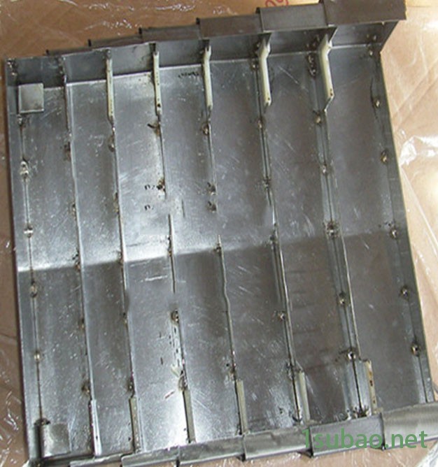 机床防护罩 平面式U型防护罩 噪音振动低 铣床导轨防尘罩图2