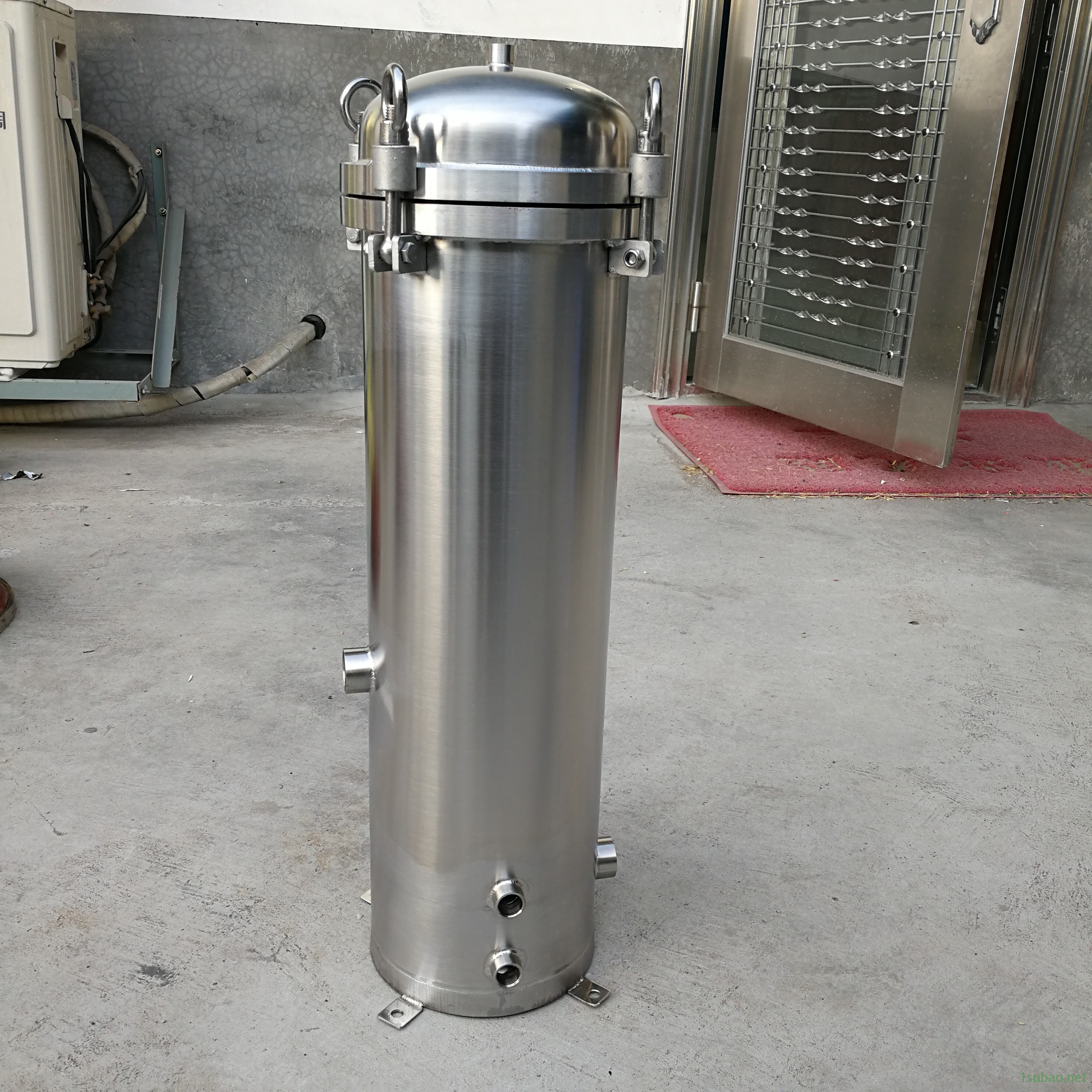 不锈钢保安过滤器 润滑油催化剂粘胶化学纤维溶液过滤 精密滤芯过滤器图2