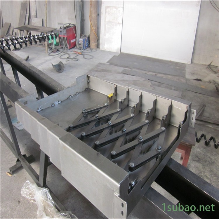 来图订制铣床防尘罩机床201钢板防护罩现货定制图4