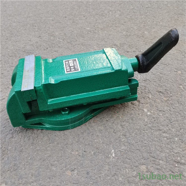 机用平口钳 125mm铣床固定虎钳 台式平口钳 鑫宏牌图2