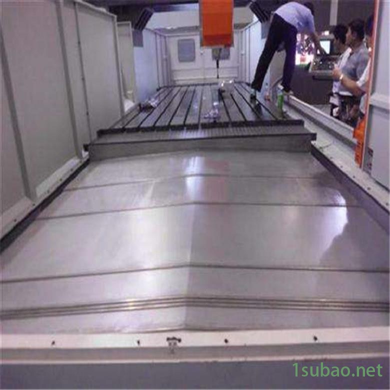 昊旭 钢板防护罩 铣床防护罩 盔甲风琴防护罩 通风软连接图8