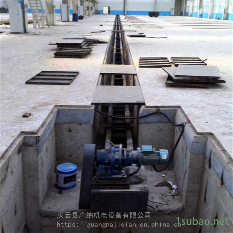 广纳刮板细铁屑排屑机湖南无噪音排屑机铣床排屑机厂家直销图2