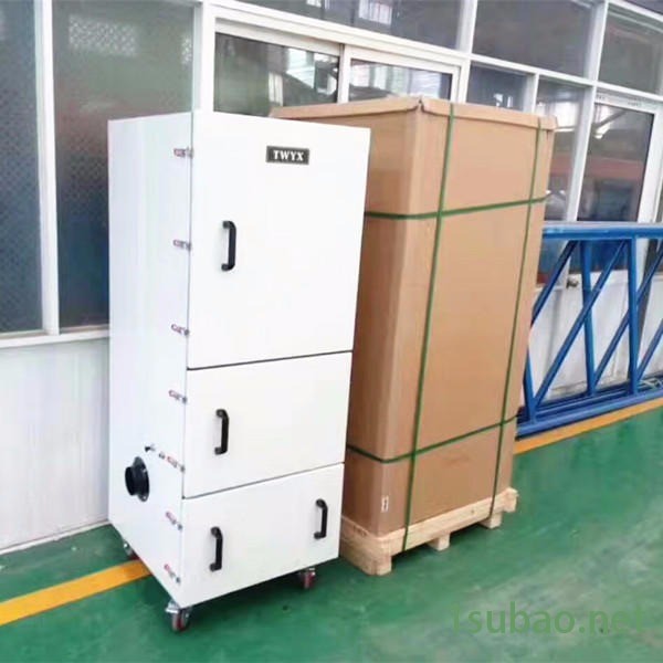 5.5KW滤筒除尘器工业吸尘废料收集集尘机 冲床压床铣床移动除尘器图4