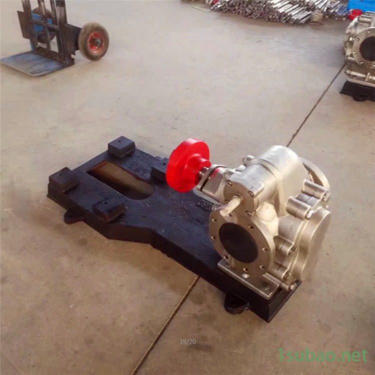 KCB不锈钢齿轮油泵 润滑油输送泵 不锈钢304材质 飞越机械图3