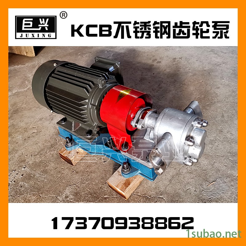 船用齿轮泵 kcb齿轮泵 微型不锈钢泵 润滑油输送泵图2