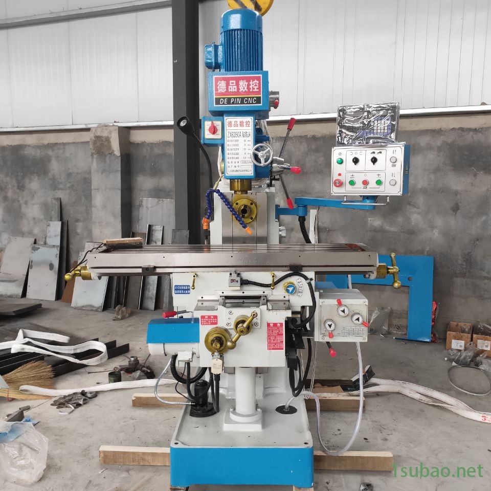 铣床直销zx6350c钻铣床立卧均为齿轮传动 多功能双项进刀钻铣床 数控深孔钻机床厂家图3