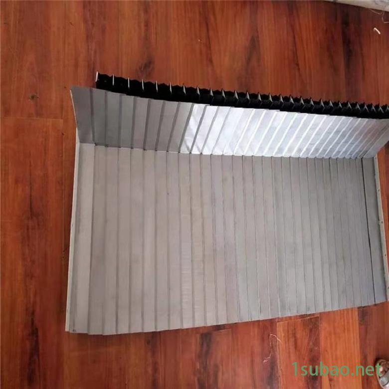 昊旭 钢板防护罩 铣床防护罩 方形耐高温防尘罩 帆布软连接图3