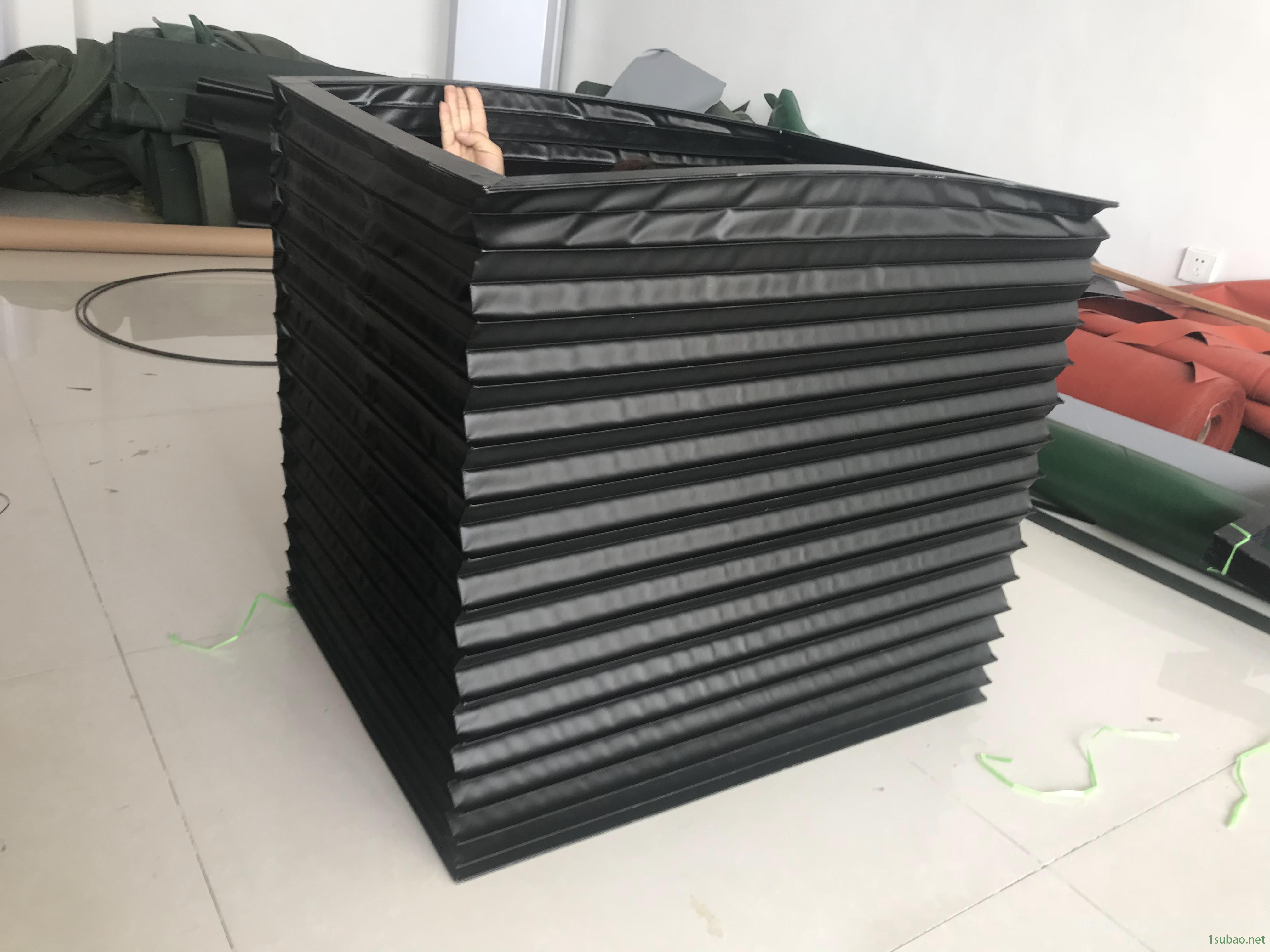 风琴防护罩  铣床专用设备穿线拖链 圆筒丝杠防护罩 厂家直销风琴防护罩1370图2