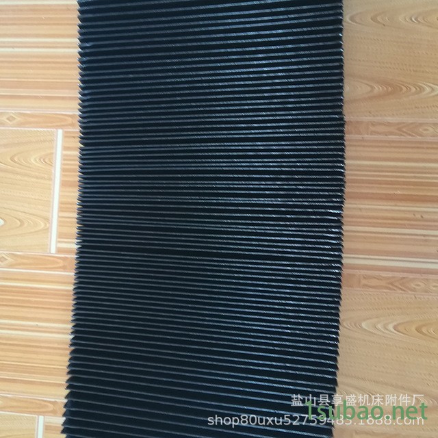 34铣床夹布风琴板防护胶加厚褶皱挡屑板风琴式护罩400600供应十字滑台伸缩风琴防护罩 pvc支撑防尘罩耐磨阻燃风琴防护图2