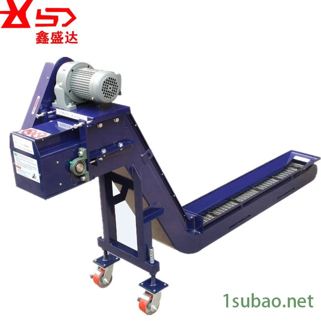 数控车机床排屑机  链板式加工中心铣床废料输送机  提升输送排削器图5